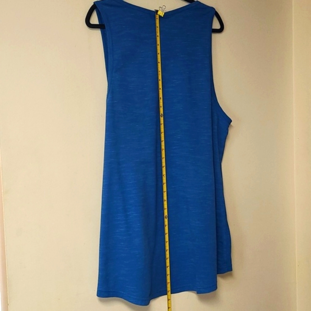 Under Armour Heat Gear, Men's Tank, XXL loose, Blue - Picture 9 of 12